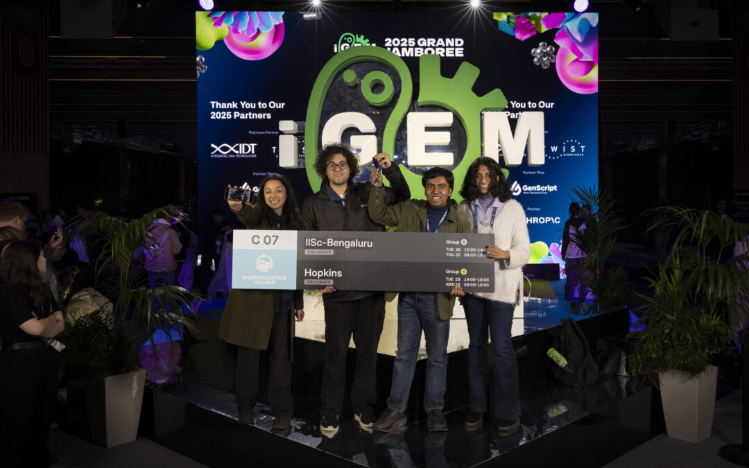 UG students win Gold Medal and Best SDG Impact Nomination at iGEM 2025